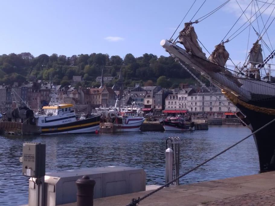 Cote Lavoir A Honfleur, Parking Prive, Ascenseur Eksteriør bilde